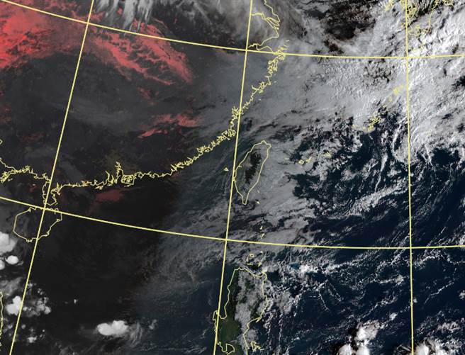 今、明气温稍升，降雨机率低。（中央气象局提供）