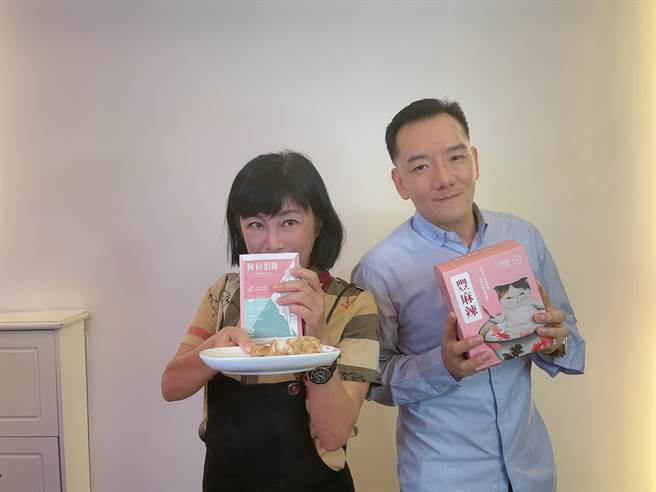 吴淡如昨晚帮田定丰直播叫卖。（丰田制造提供）