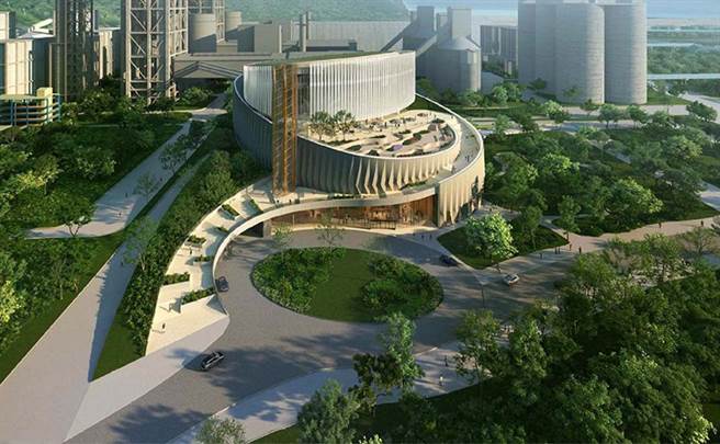 （中鼎集团万鼎得标「台泥DAKA再生资源利用中心」建筑工程。图／业者提供）