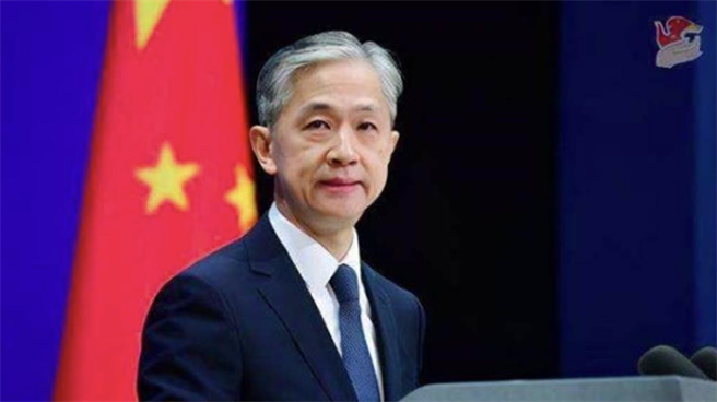 大陆外交部发言人汪文斌。（新华社）