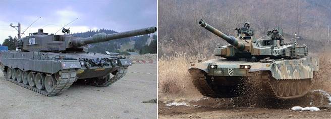 挪威新战车将在德国豹2与韩国黑豹战车两者选择。(图/挪威陆军、韩国陆军)