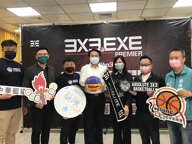 3X3.EXE國際聯盟賽，23日將在基隆商工開打。（陳彩玲攝）