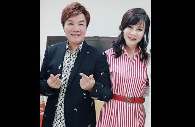 龙千玉PO出与高向鹏合照，盼老友能度过难关完成两人80岁约定。(取自龙千玉粉丝团)