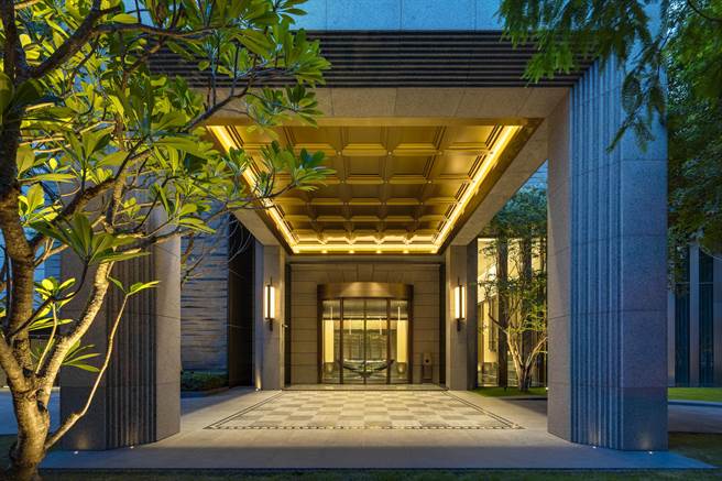 「寶璽天睿」由加拿大建築師Michael Green、日本空間大師片山正通、室內設計公司Kydo Design聯手擘劃。（寶璽提供／盧金足台中傳真）