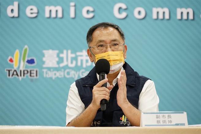 台北市副市长蔡炳坤。（北市府提供）