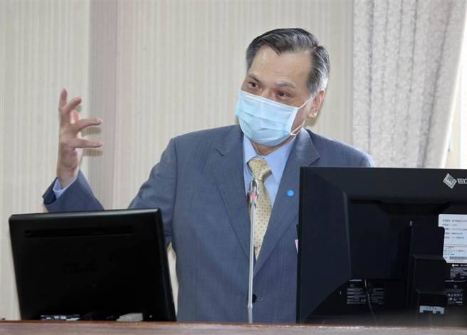 国安局长陈明通上午在立院国防委员会备询（姚志平摄）