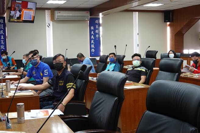 台东市民代表会20日举行第3届第6次定期会。（蔡旻妤摄）
