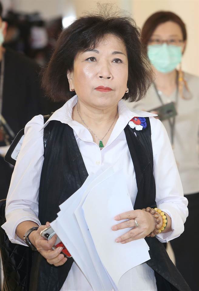 叶毓兰告发陈子瑜、林静仪，批散布假消息。（资料照/王英豪摄）
