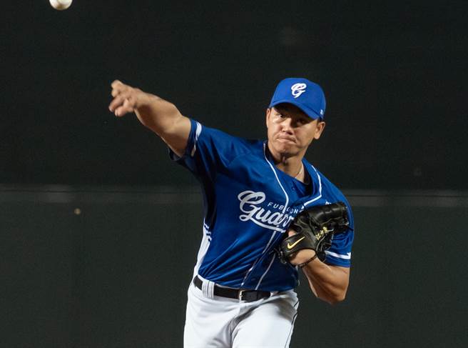 富邦悍将江少庆。（富邦悍将提供）