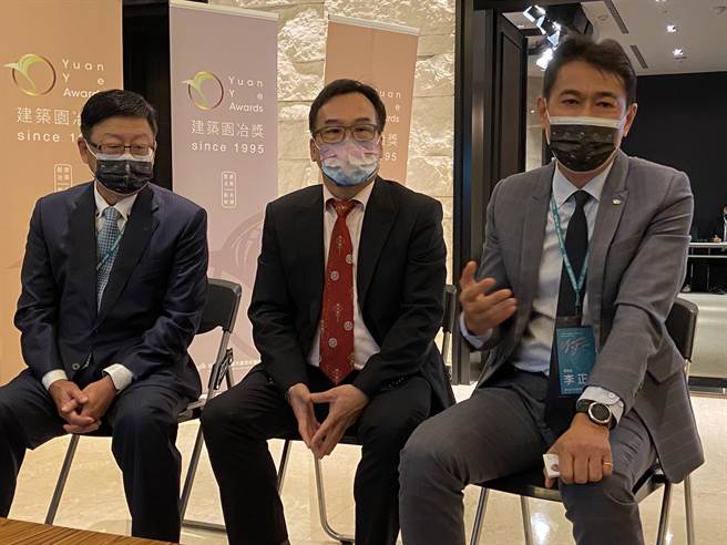 台中市在公共建筑景观类、社区文化景观营造类共有九件作品获奖。（卢金足摄）