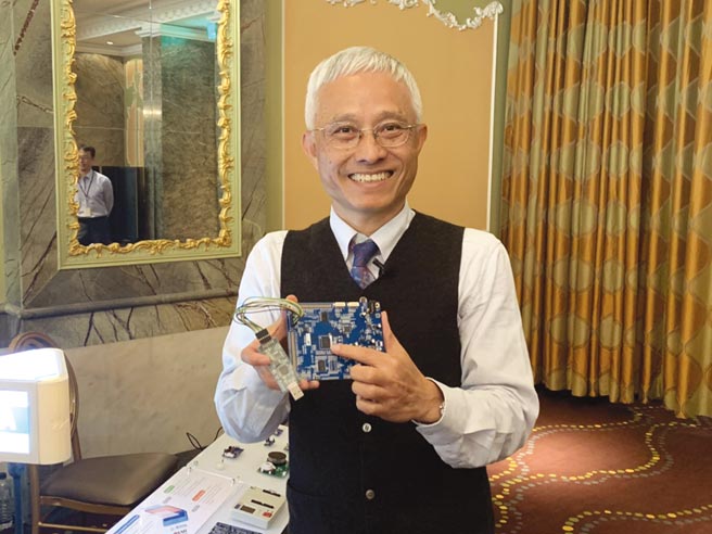 盛群总经理高国栋指出，安防产品线在各国政策力推下，2021年出货动能表现亮眼。图／本报资料照片