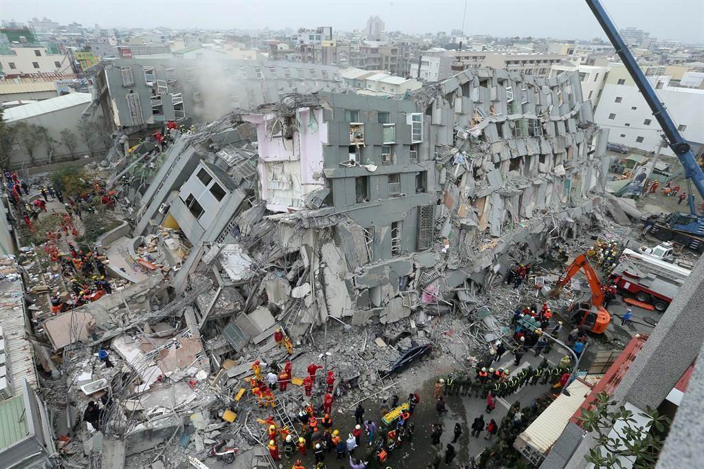 維冠金龍大樓倒塌事件，釀115死的悲劇。（圖／中時資料照）