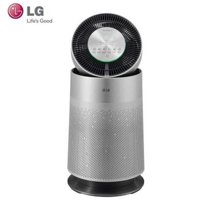 新光三越台北天母店LG 360度空气清净机宠物功能增加版，14万9900元。（新光三越提供）