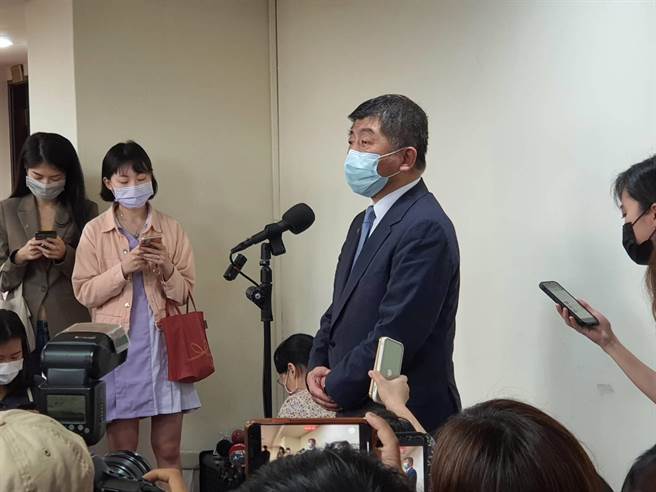 衛福部長陳時中。（陳人齊攝）