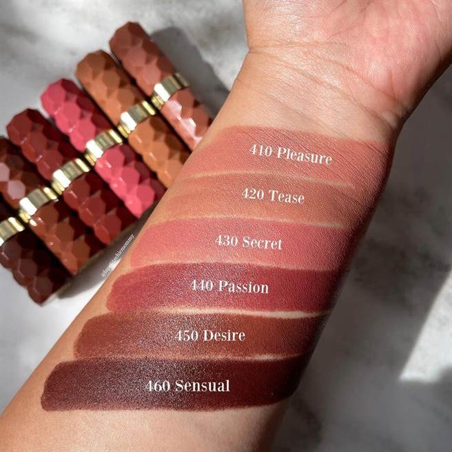 Milani爱恋玩色裸雾唇膏，420元。（Milani提供）