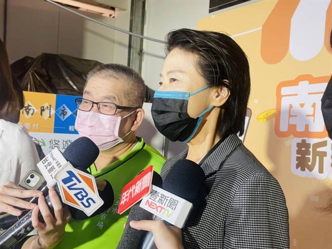 北市副市长黄珊珊。（张颖齐摄）