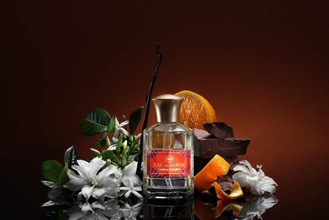 SABON流金年华 宣言香水情境图80ml，2180元。（SABON提供）