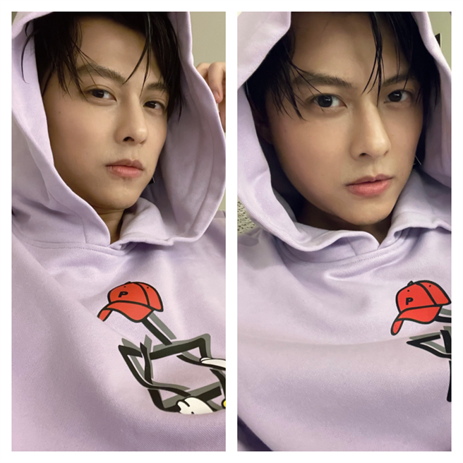 王子昨线上直播带货。（喜鹊娱乐提供） 