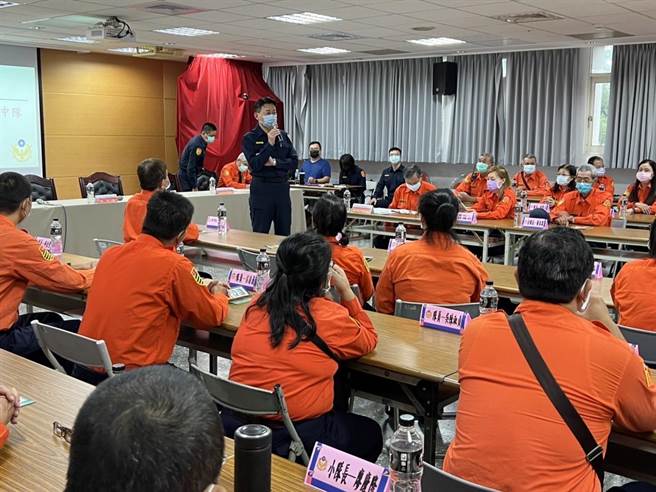 板桥分局今举办义交常年训练。（板桥分局提供）