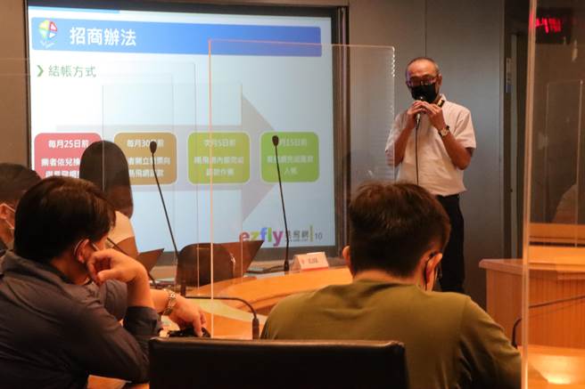 新北市與易飛網合作推出旅遊專區「新北Chill潮旅」，易飛網說明專案內容及產品上架機制。（新北市觀旅局提供）