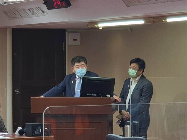 衛福部長陳時中。（陳人齊攝）