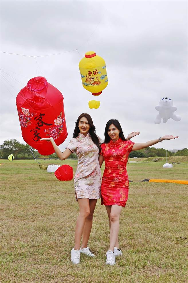 苗栗市風箏節即將在10月30、31日等2天在苗栗市河濱公園舉行。（謝明俊攝）