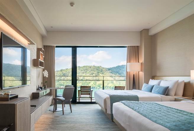 云品温泉酒店山景客房。（云朗提供）