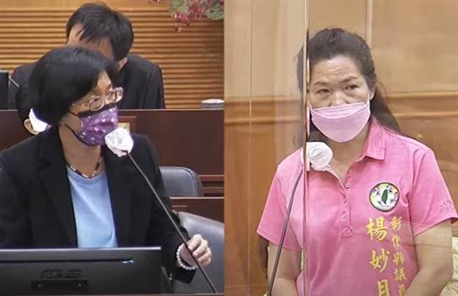 议员杨妙月质询彰化代理教师的薪资不足、比例太高，县长王惠美同意，薪资阶段式改善，明年举办国小教师甄试。（彰化县议会提供／吴敏菁彰化传真）