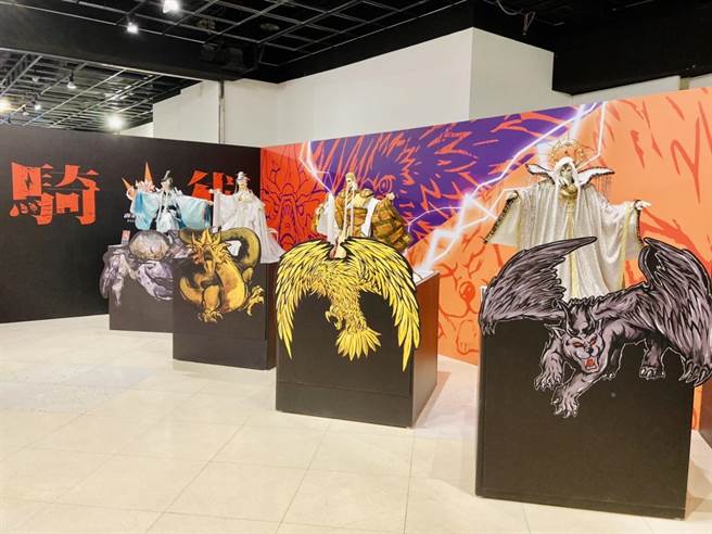 《霹雳IP运动会之群雄争霸特展》10/22起在高雄梦时代展出。（霹雳国际多媒体提供）