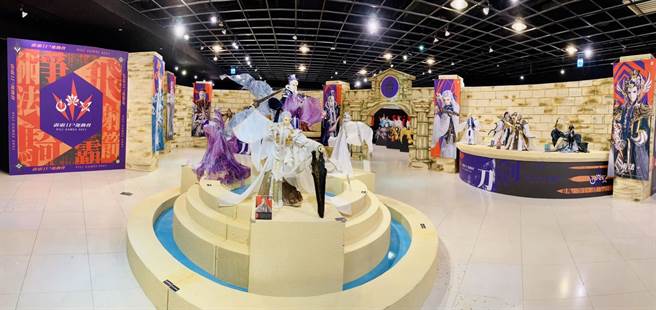 《霹雳IP运动会之群雄争霸特展》10/22起在高雄梦时代展出。（霹雳国际多媒体提供）