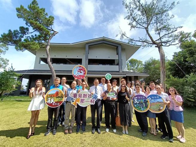 新社区马力埔与抽藤坑休閒农业区，推出「新社四季行休閒农业旅游行程」。（陈淑娥摄）