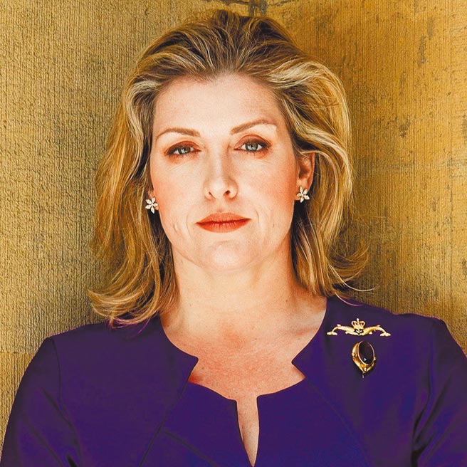 英國國際貿易部部長茉丹特(Penny Mordaunt)。圖／英國在台辦事處提供