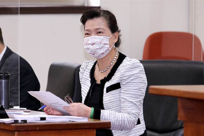 图为经济部长王美花。（黄世麒摄）