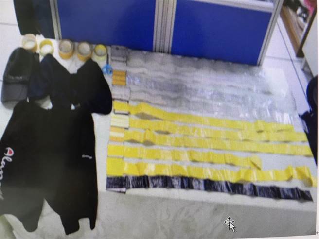 白河警方查獲犯案工具等證物。（讀者提供／劉秀芬台南傳真）