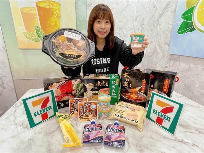 7-ELEVEN上完火锅、再上冰品，日韩新冰品话题烧。图／7-ELEVEN
