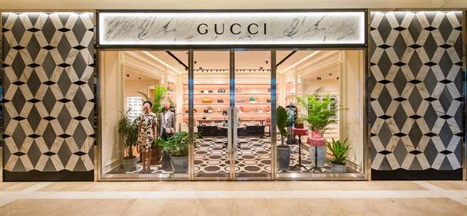Gucci台南新光三越重新开幕 影后谢盈萱和陈妍霏、金钟男神温升豪、男神胡宇威、曾之乔等人亲临现场。（Gucci提供）