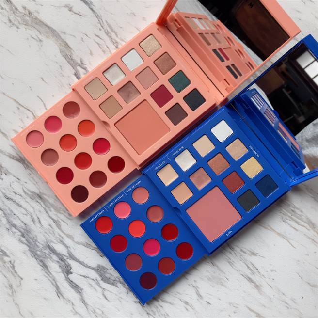 PUPA女子主义全彩盒有25种顏色的搭配。（邱映慈摄）