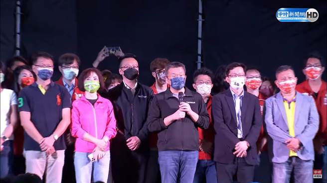 直播》罢免门槛过关 陈柏惟抵总部将发表感言。(图/中时新闻网)