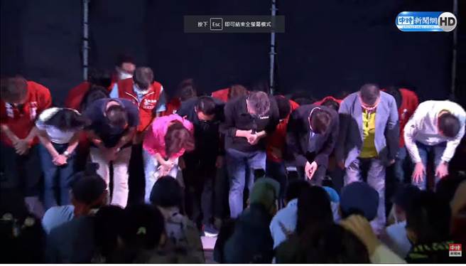 直播》罢免门槛过关 陈柏惟抵总部将发表感言。(图/中时新闻网)