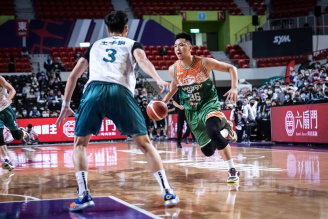 今年休兵期从裕隆跳槽攻城狮的林宜辉23日表现出色。(攻城狮提供)