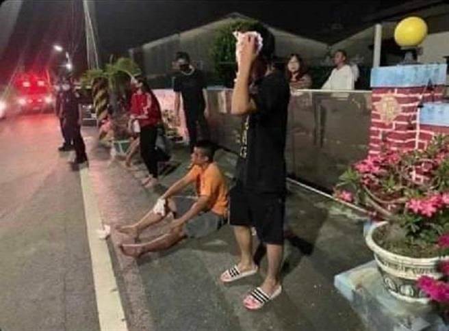 台南2女直播互嗆，引發李男率眾到王男的神壇鬥毆，導致4人輕重傷。（摘自《記者爆料網》／劉秀芬台南傳真）