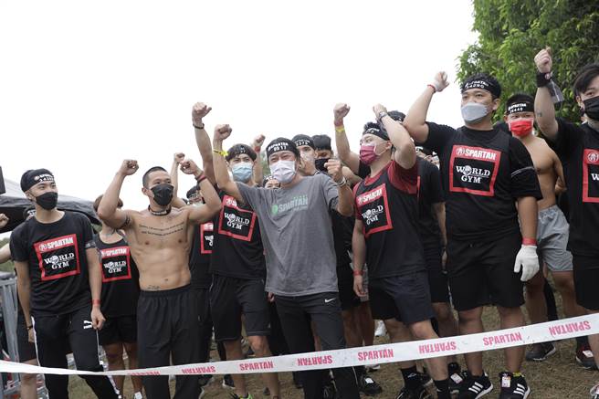 巴达障碍赛台中场今第二天顺利进行。（宽宽整合行销提供）