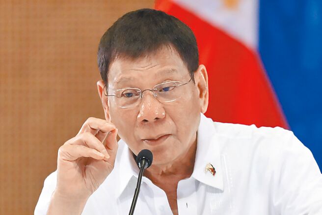 菲律宾总统杜特蒂图╱美联社