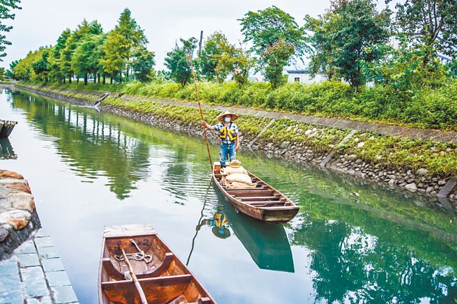 宜兰县政府水资处将「十六份排水」重新整治，并纳入生态观光、歷史文化等元素，让「十六份排水」展现出新的美丽风貌。（宜兰县政府提供／胡健森宜兰传真）