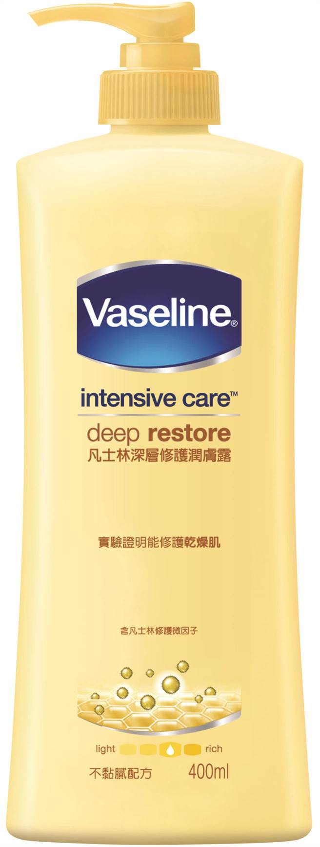 凡士林深层修护润肤露400ml，359元。（凡士林提供）