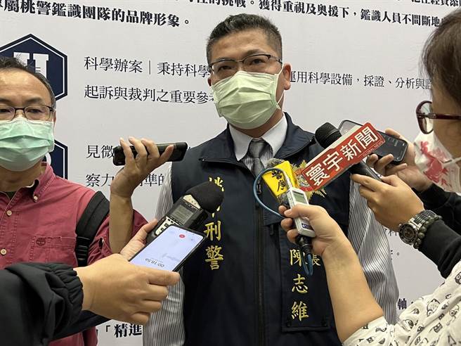 杨梅警方获报组成专案小组缉凶。(蔡依珍摄)