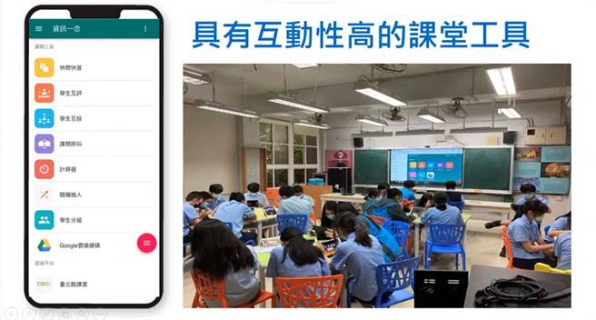 臺北市政府辦理「智慧校園社群網絡線上座談會」翻轉親師生互動模式。(圖/臺北市政府教育局線上座談會截圖)