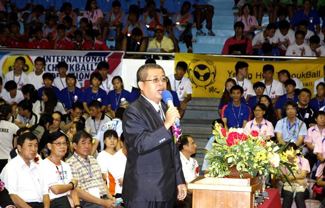 国际巧固球总会新任会长黄进成。（亚洲太平洋巧固球总会提供）