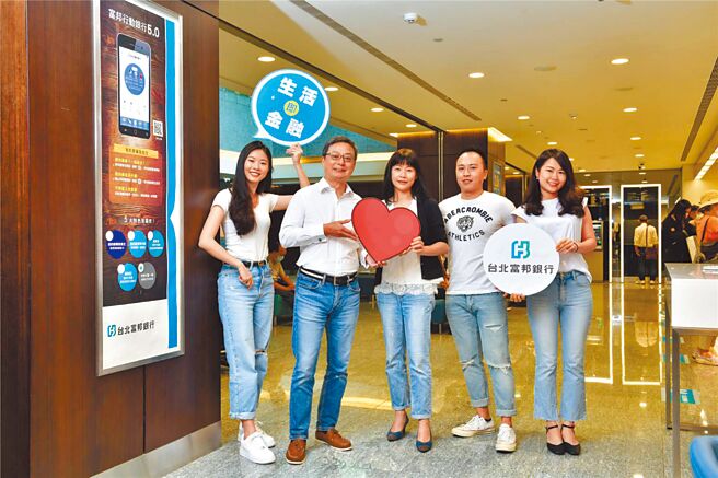 北富银运用金融科技将手机打造成通往数位场景的任意门，达到「生活即金融，金融即生活」愿景。图／公司提供