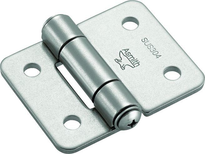 金石门企业钻研打造4.0mm新品「特装车栏板铰链」。图／金石门企业提供